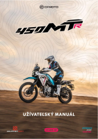 CFMOTO 450MT - Uzivatelsky manual SK 2024